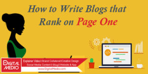 How to Write Blogs that Rank on Page One